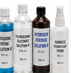 Disinfectant & Antiseptic Solutions — MERXLEON IMPEX